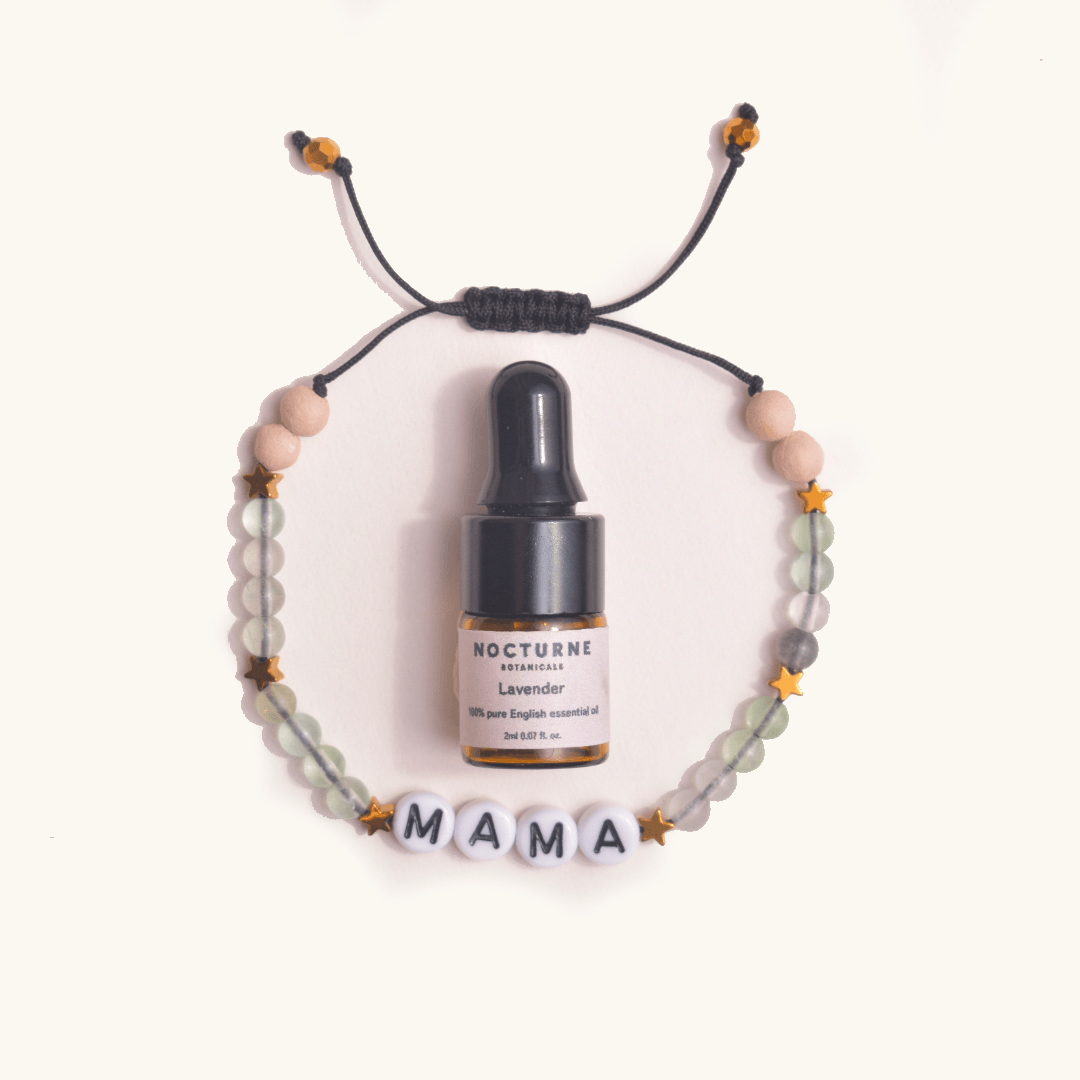 Fluorite 'MAMA' Aromatherapy Bracelet