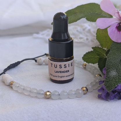 White Jade Aromatherapy Bracelet