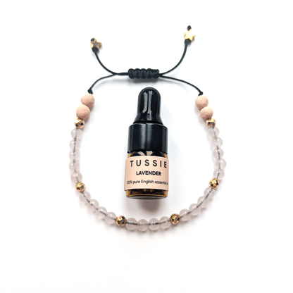 Rose Quartz Aromatherapy Bracelet